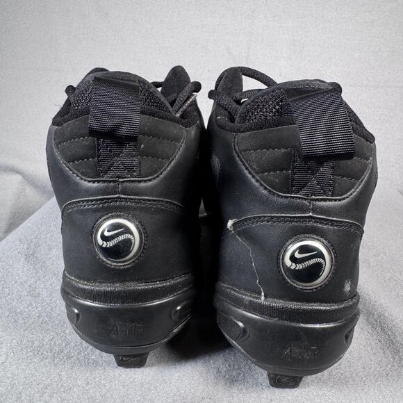 Nike Air Zoom Cooperstown Shoes Mens Size 12 Black Baseball Cleats 311818-001 SF main image 7